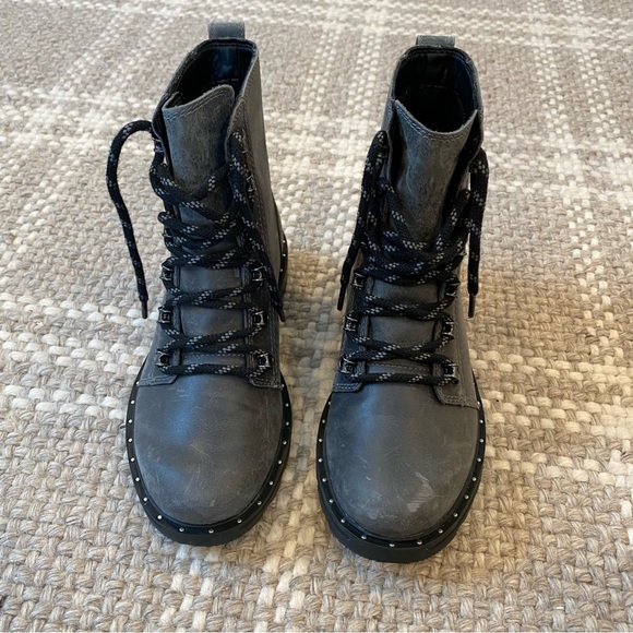 Sorel Women's Lennox Lace Boot Gray - Picture 2 of 8